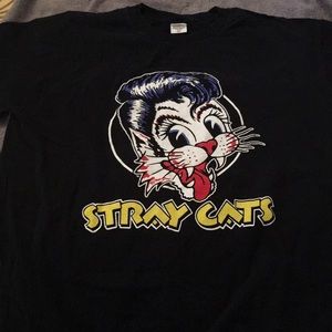 Stray cats concert T-shirt North America tour 2007